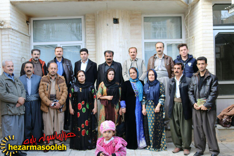 دیدار فعالان فرهنگی ادبی پاوە در سنندج با شاعران پرآوازەی کوردستان