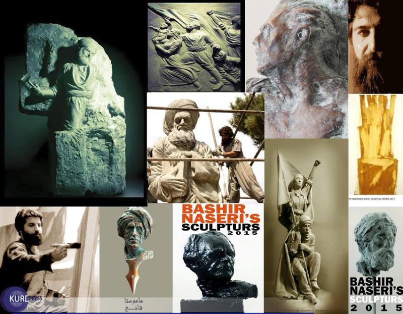 در کردستان مردم و مجسمه با هم بیگانه بوده اند/گفتگو با بشیر ناصری نقاش و مجسمه ساز پاوه ای 