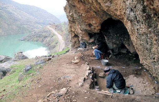  آثاری مربوط به هفتاد هزار سال پیش در غارهای رودخانه سیروان کشف شد 