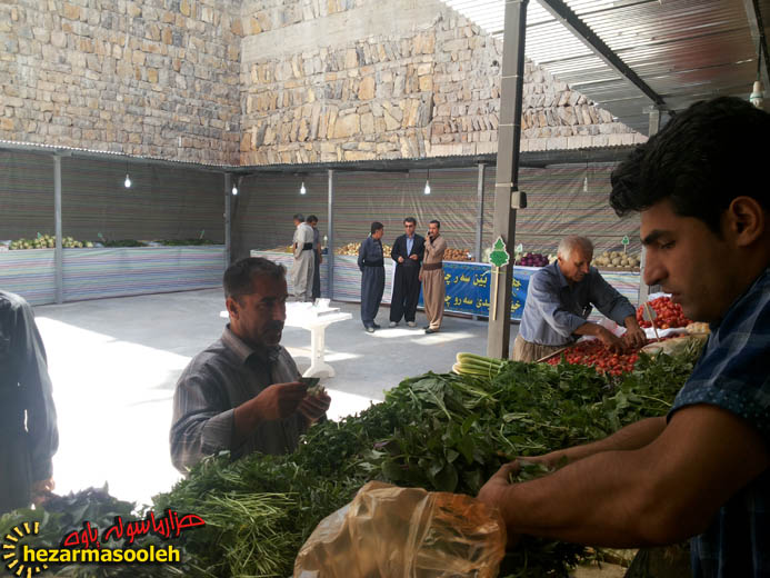 افتتاح بازار میوه و تره بار در پاوه