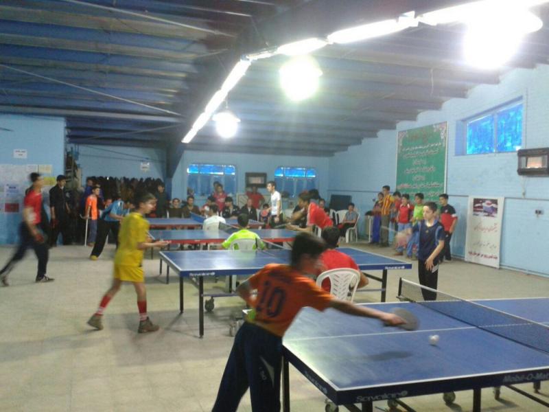 برگزاری مسابقات تنیس روی میز جام رمضان در دو بخش بانوان و آقایان