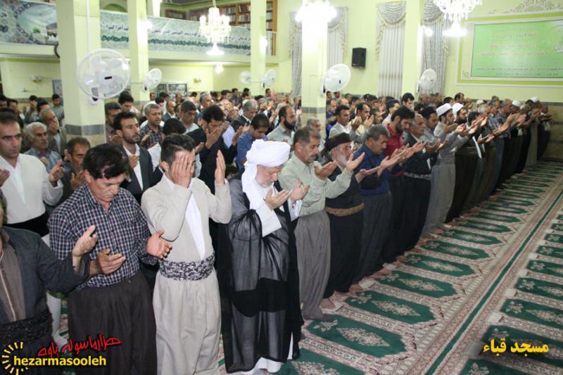 گزارش تصويري از اقامه نماز هاي سنت تراويح در مساجد سطح شهر پاوه