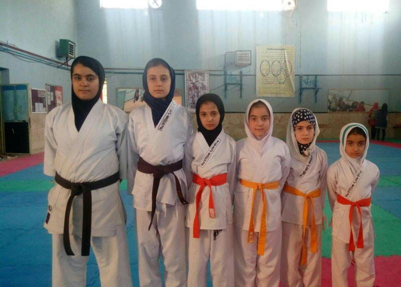 کسب مقام های مختلف در مسابقات استانی کاراته بانوان، توسط ورزشکاران پاوه ای
