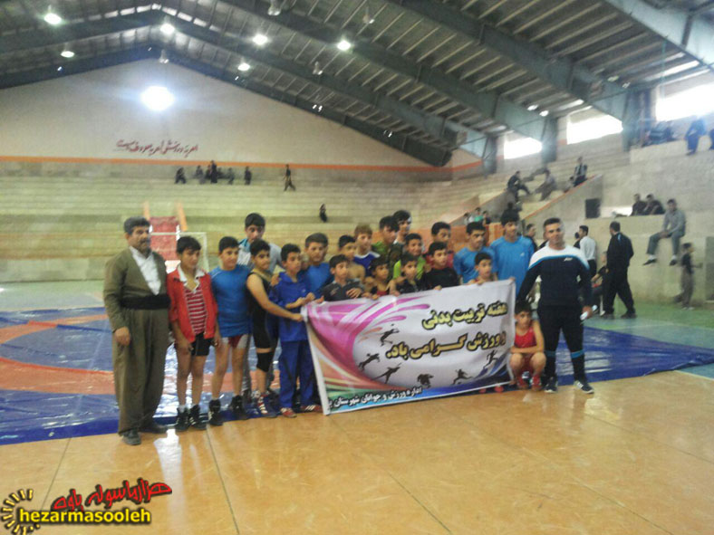 پیروزی تیم کشتی پاوه در مقابل سجاد کرمانشاه با نتیجه 14 بر 8
