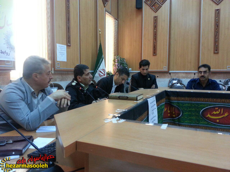 برگزاری جلسه هم اندیشی بخشداران و دهیاران شهرستان پیرامون تشکیل انجمن های میراث فرهنگی