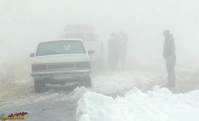 بارش 30 سانتیمتری برف در ارتفاعات شهرستان پاوه