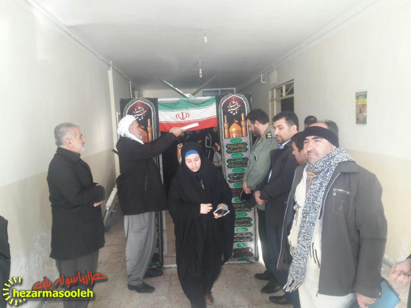 اعزام کاروان راهیان نور دانش آموزان دختر شهرستان پاوه به مناطق عملیاتی جنوب