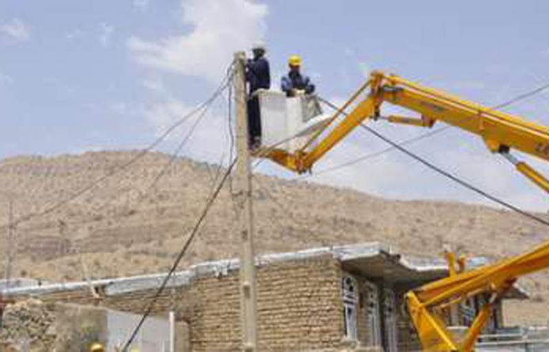 برق رسانی به 20 خانوار روستای میرعبدلی به اتمام رسید