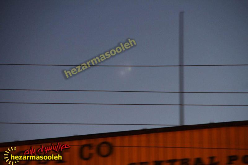دیده شدن یک شئ نورانی در آسمان شهر پاوه +تصویر 