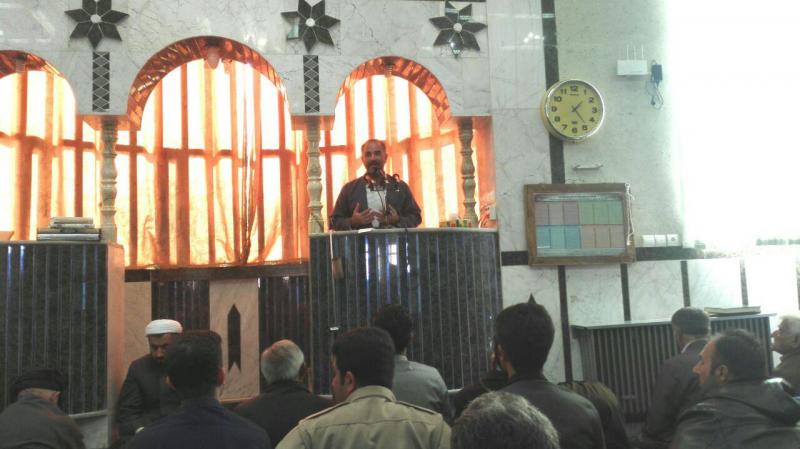 گرامی داشت سی و هشتمین سالگرد تاسیس کمیته امداد در نماز جمعه بانه وره 