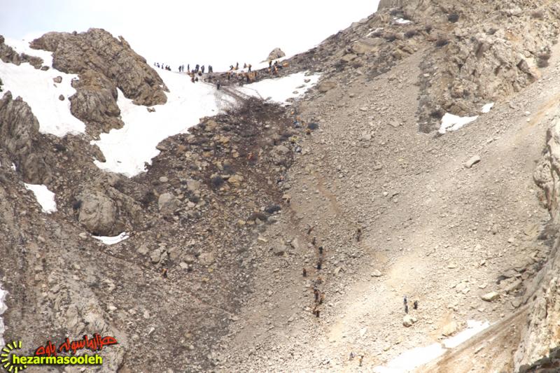 مرگ یک کولبر در ارتفاعات اورامان و گردنه تته