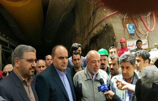 بلندترین تونل انتقال آب ایران در استان کرمانشاه افتتاح شد 