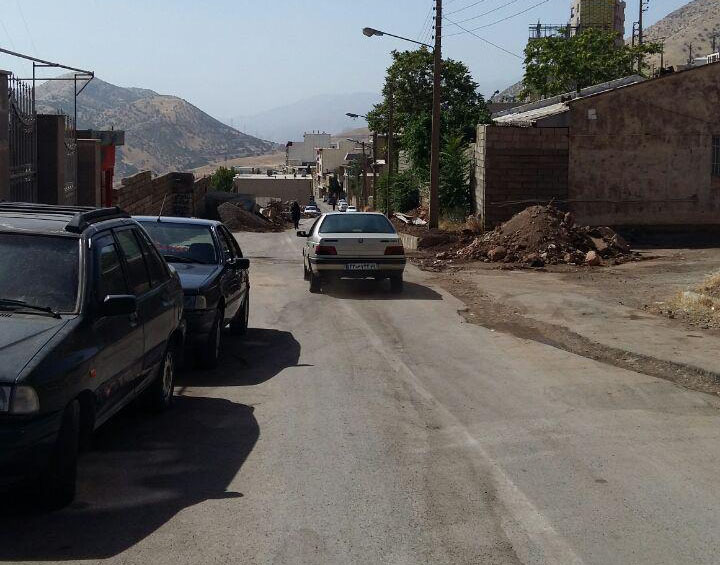 بازگشایی خيابان ارشاد اسلامی پاوه بعد از حدود دو سال