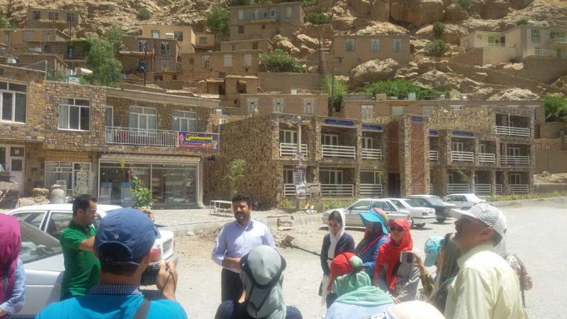 بازدید از قابلیت و توانمندی های روستای هجیج و غار دست ساز مرحوم خالو حسین پاوه