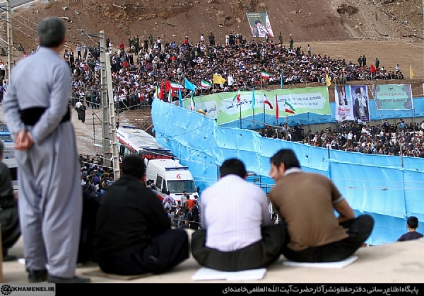 گزارش تصویری از سفر مقام معظم رهبری به پاوه