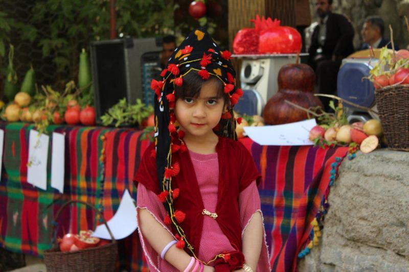 گزارش تصویری از آئين شكرگزاري انار در روستای شرکان پاوه