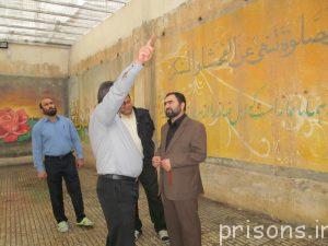 مدیر کل زندان های کرمانشاه از برنامه های عمرانی زندان پاوه بازدید کرد