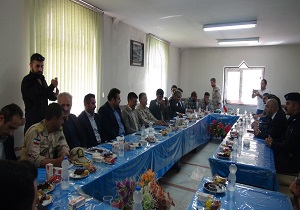 برگزاری نشست مشترک هیئت ایرانی با فرماندار حلبچه 