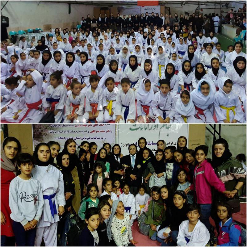 کسب مقام دوم مسابقات کاراته بانوان توسط ورزشکاران بانو پاوه در سطح استان