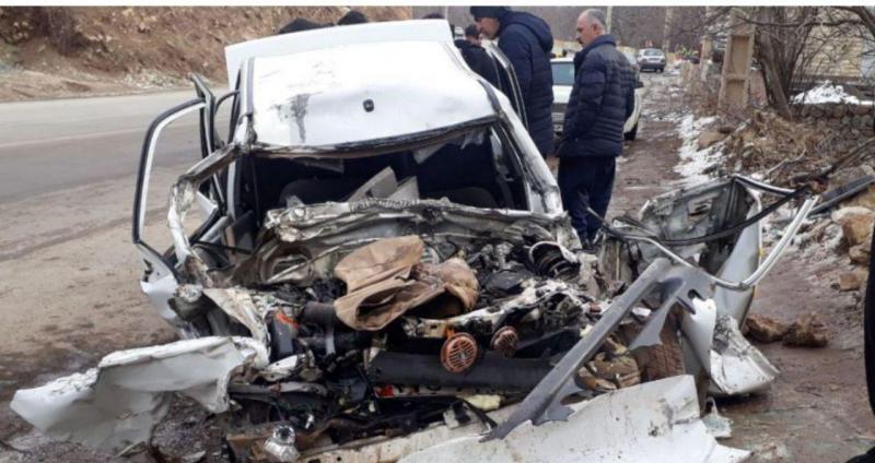 حادثه مرگبار در محور روستای شمشیر به پاوه یک کشته در پی داشت