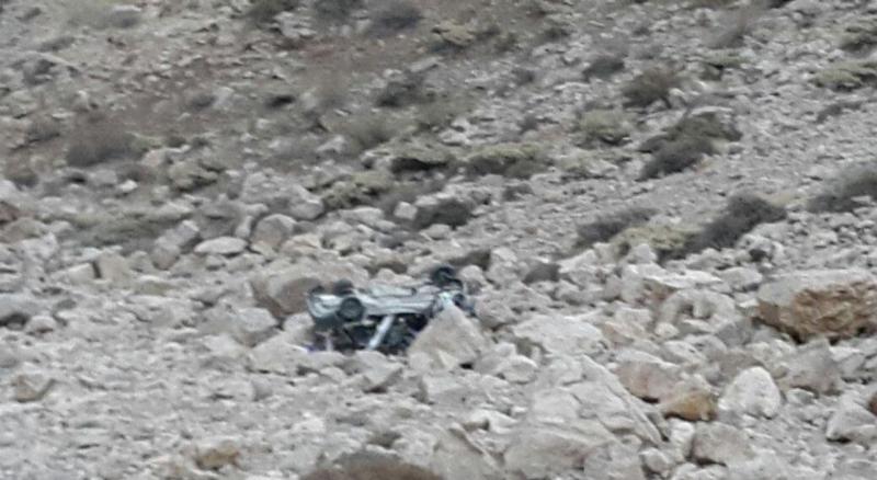 سقوط مرگبار خودرو در منطقه دالانی شهرستان پاوه ۲ کشته برجای گذاشت