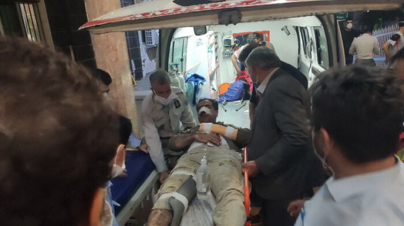 ترخیص مجروحان حادثه آتش‌سوزی ارتفاعات پاوه از بیمارستان 
