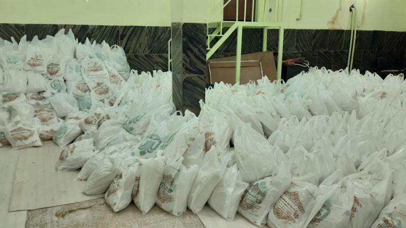 آغاز توزیع بسته‌های غذایی در شهرستان پاوه 