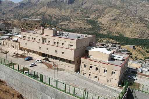 بهره برداری از یک دستگاه اکسیژن ساز در بیمارستان قدس شهرستان پاوه 