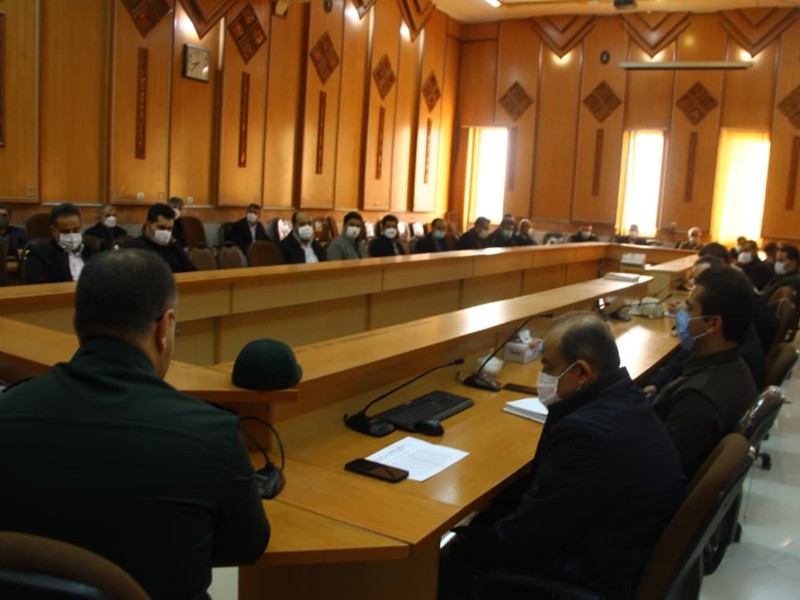 جلسه ستاد کرونا و هماهنگی برنامه های سالگرد شهادت شهید سلیمانی در پاوه برگزار شد