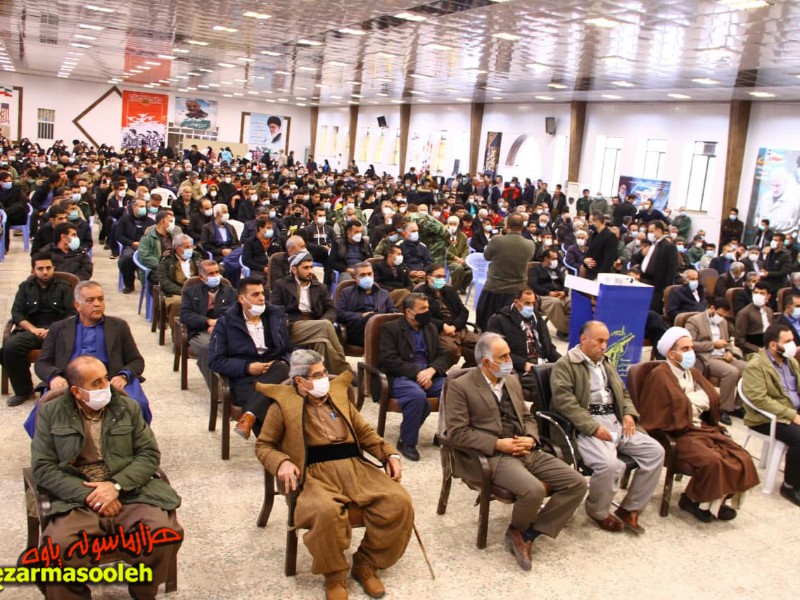 مراسم گرامی داشت سالروز حماسه ۹ دی در شهرستان پاوه برگزار شد