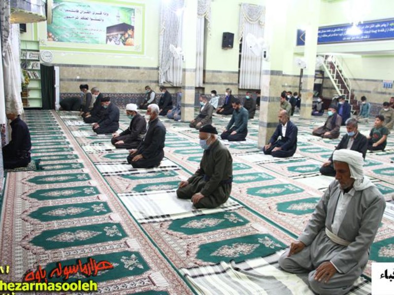 گزارش تصویری از برگزاری نمازهای سنت تراویح در پاوه