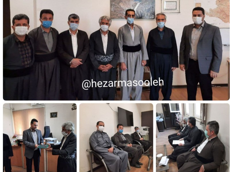 دیدار اعضای جمعیت مردمی پیشگیری از اعتیاد پاوه ژیانه وه با دادستان پاوه