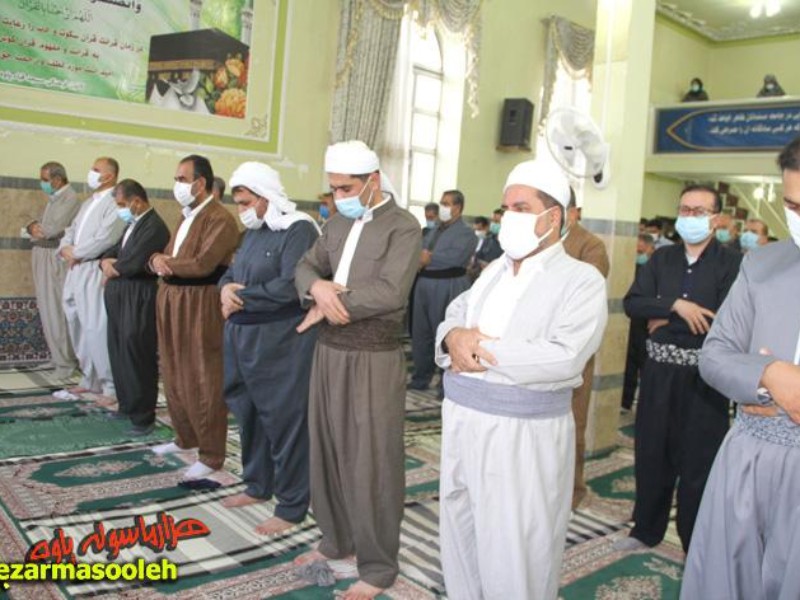 نماز عید سعید فطر در پاوه برگزار شد