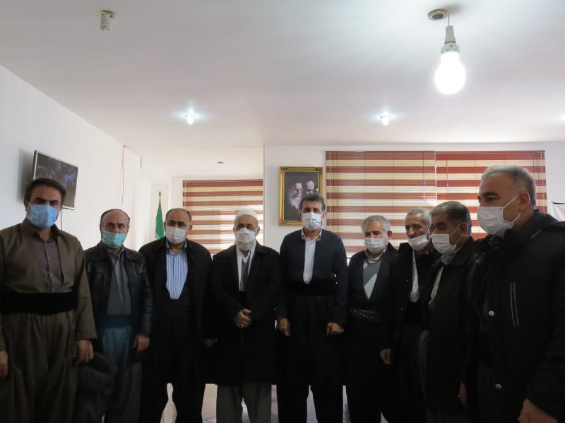 دیدار سرپرست و اعضای دفتر شورای نگهبان شهرستان پاوه با شهردار پاوه