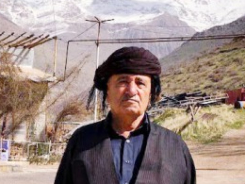 بزرگ مرد دیارمان به سوگ همسر نشست …