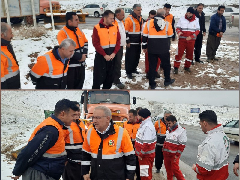 بازدید میدانی فرماندار پاوه از محورهای مواصلاتی و برف گیر پاوه /همه راههای ارتباطی شهرستان پاوه باز است بازدید میدانی فرماندار پاوه از محورهای مواصلاتی و برف گیر پاوه /همه راههای ارتباطی شهرستان پاوه باز است