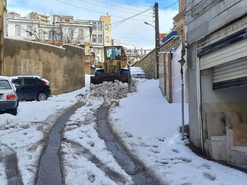 بازگشایی و تردد روان در کلیه معابر اصلی سطح شهر پاوه/ شروع بازگشایی معابر فرعی