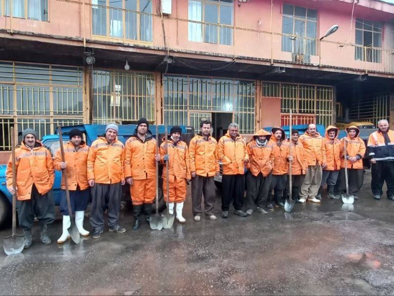 آمادگی کامل ستاد عملیات زمستانی شهرداری پاوه