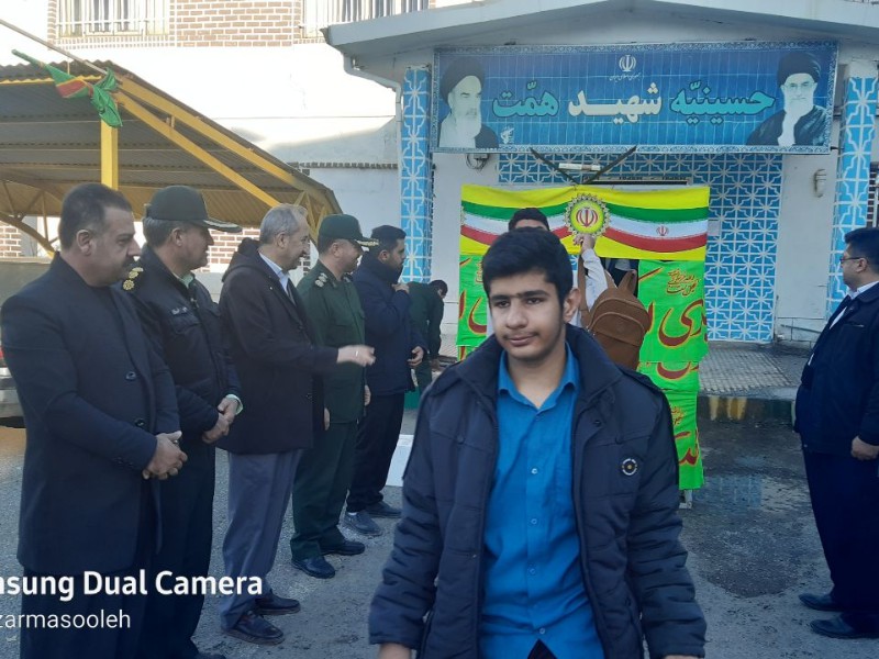 اعزام دانش‌آموزان پاوه ای به اردوی راهیان نور