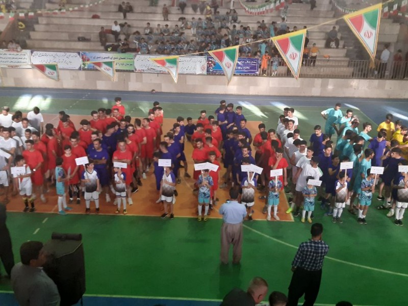 آیین افتتاحیه مسابقات جام روستایی مینی فوتبال (جام پرچم ) شهرستان پاوه برگزار شد