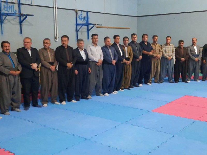 تجلیل از مدال آوران کونگ فوی پاوه در مسابقات استانی