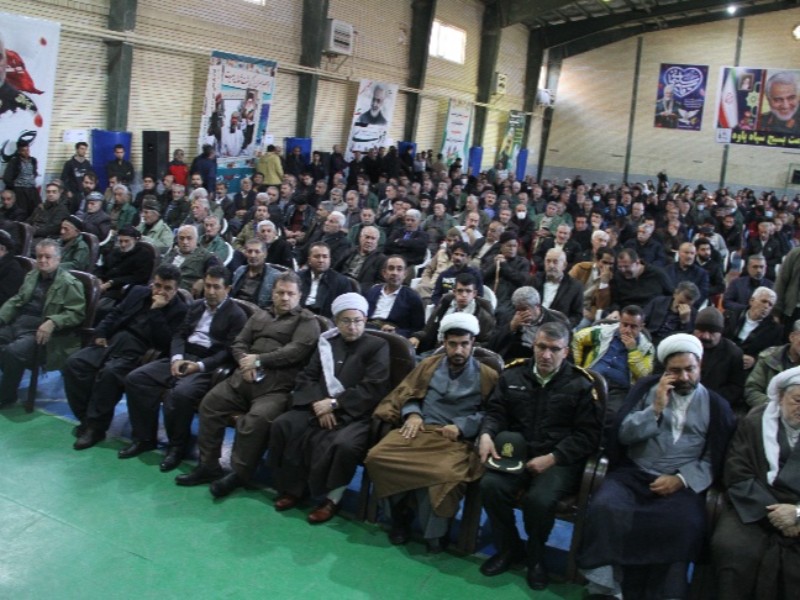 مراسم سالروز گرامی داشت حماسه نهم دی در پاوه برگزار شد