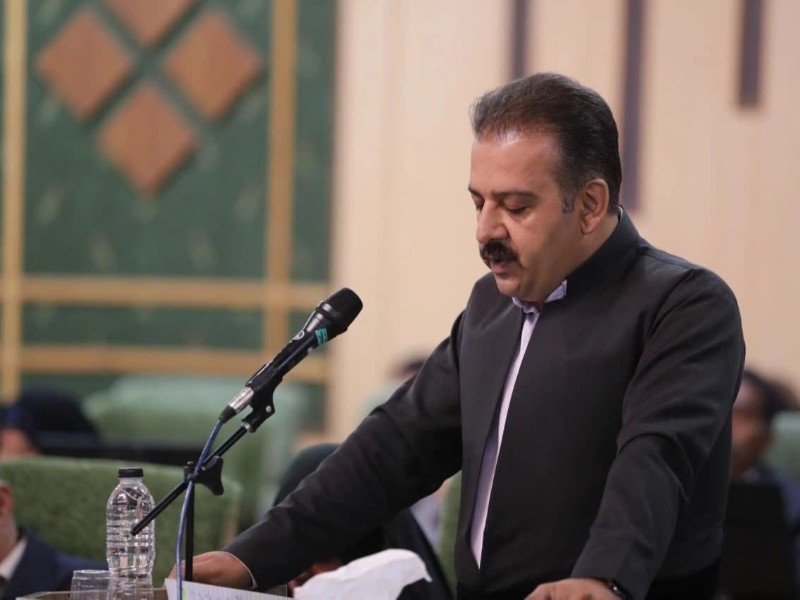 سخنان رئیس شورای شهر پاوه در دیدار با استاندار