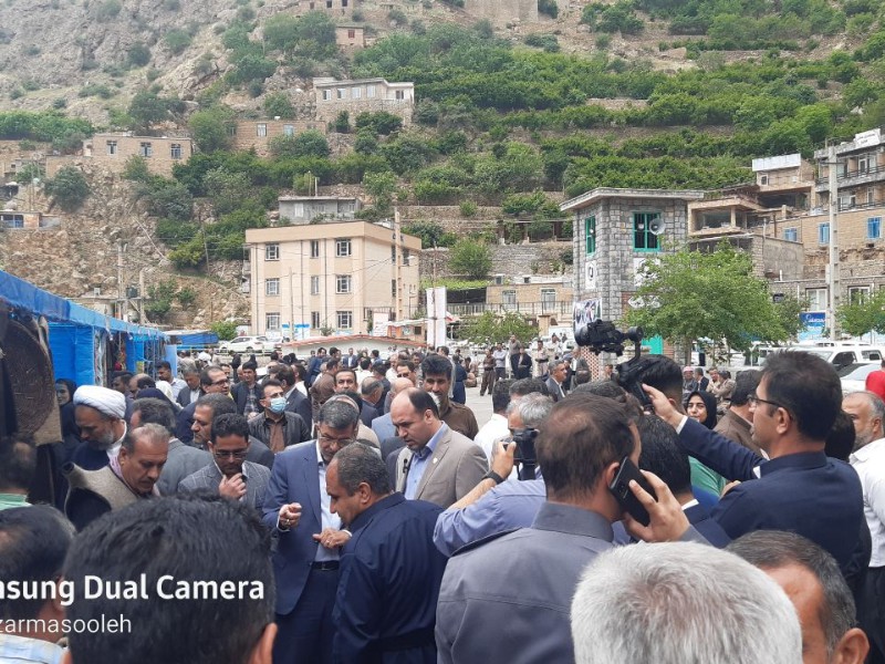 گزارش تصویری از جشنواره معرفی روستای سالم در هجیج