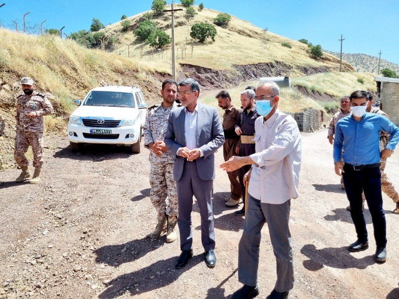 جانمایی معبر کولبری در مرز شوشمی