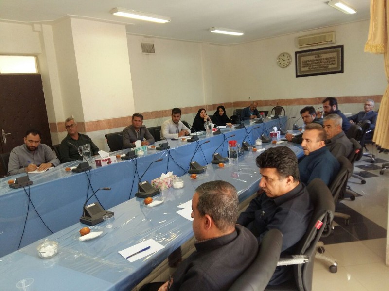 برگزاری جلسه شورای ترویج فرهنگ ایثار و شهادت در فرمانداری پاوه