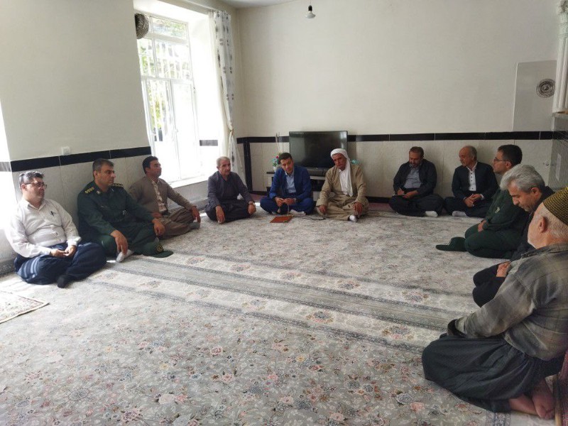 دیدار و سرکشی از خانواده معظم شهدا در نوسود