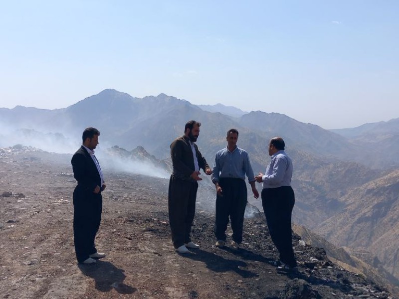 آغاز ساماندهی جایگاه اصلی پسماند شهری نودشه