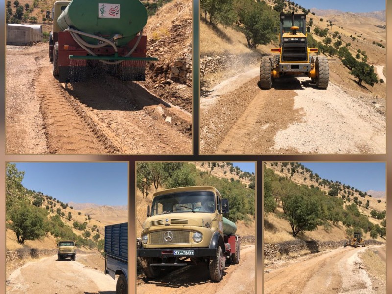 جاده روستای "بله ای" آسفالت می شود جاده روستای "بله ای" آسفالت می شود
