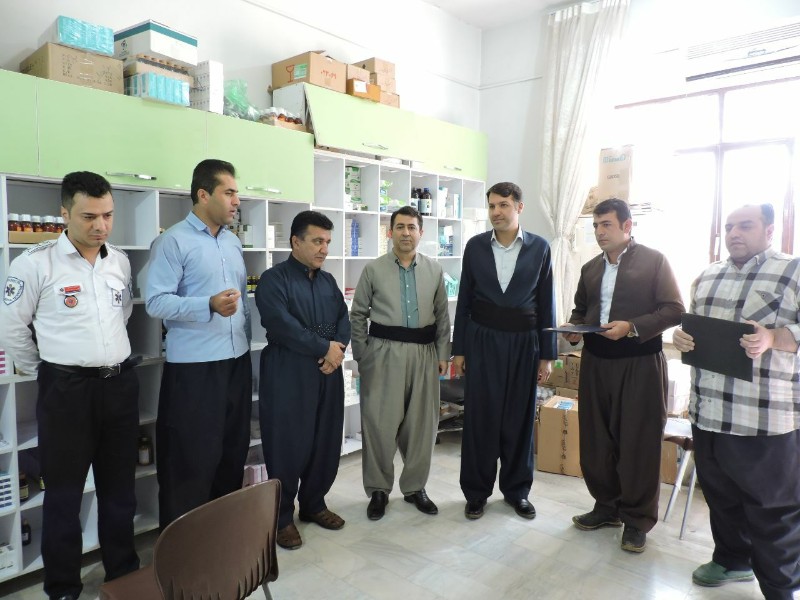 تجهیز مرکز جامع خدمات سلامت نودشه با بیش از ۸ میلیارد ریال / حضور مدیر شبکه بهداشت و درمان پاوه در مرکز جامع خدمات سلامت نودشه